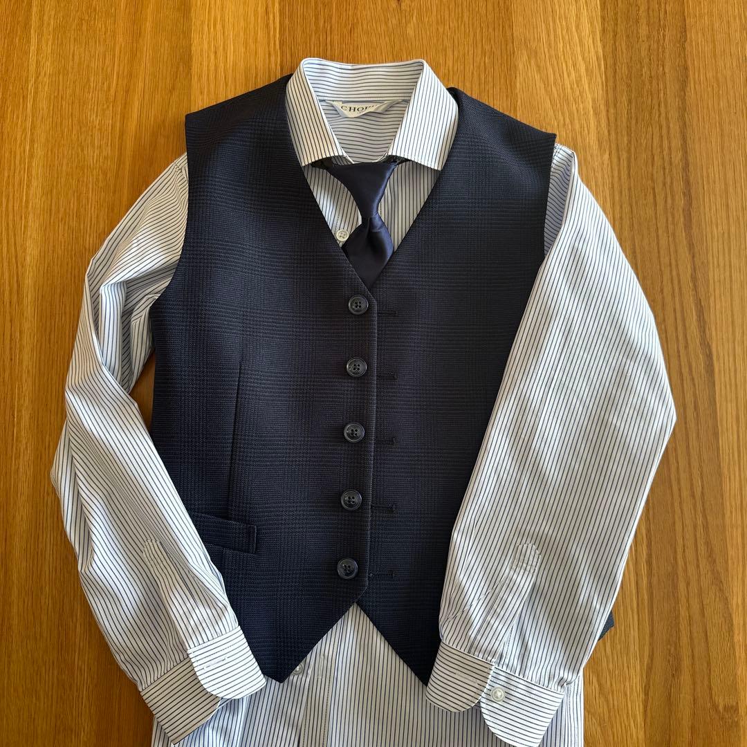 CHOPIN（ショパン）ベスト付きスリーピース　スーツセット　卒業式　150