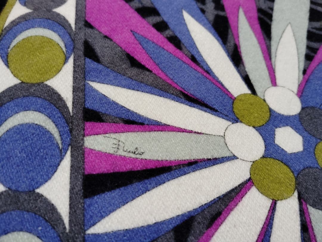 まあ太郎EMILIO PUCCI　FIRENZE ウール＆カシミヤ混