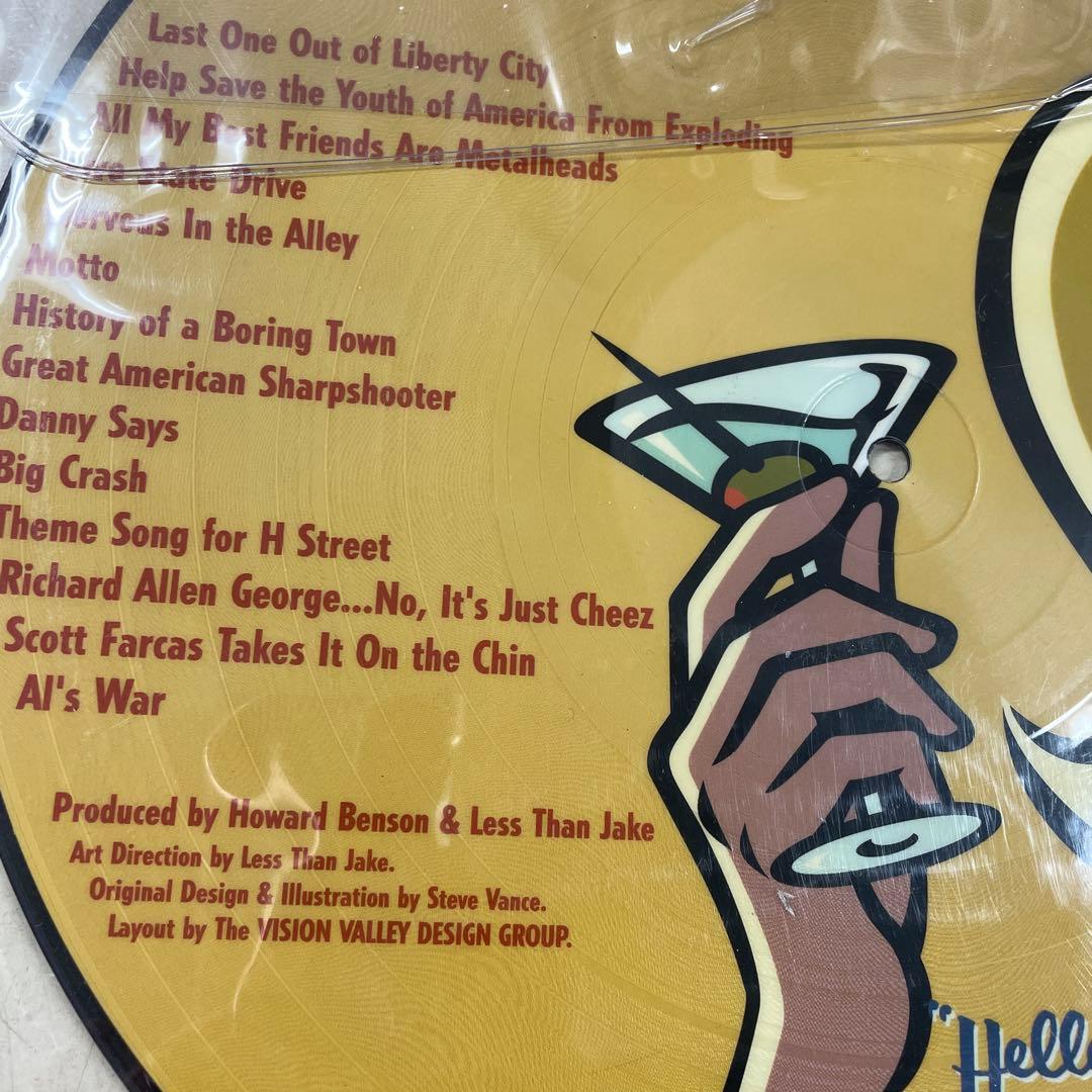 Less Than Jake Hello Rockviewピクチャーレコード新品