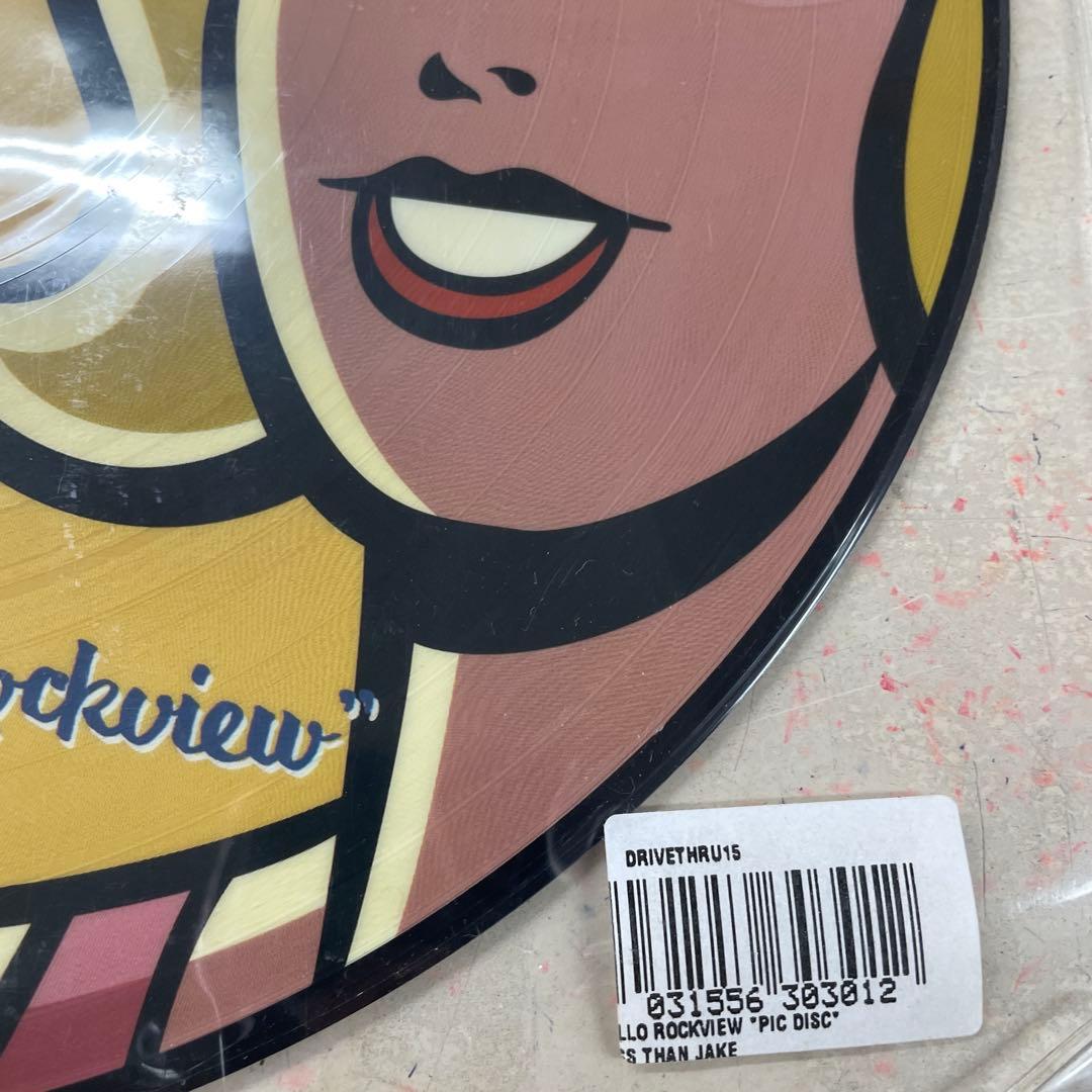 Less Than Jake Hello Rockviewピクチャーレコード新品