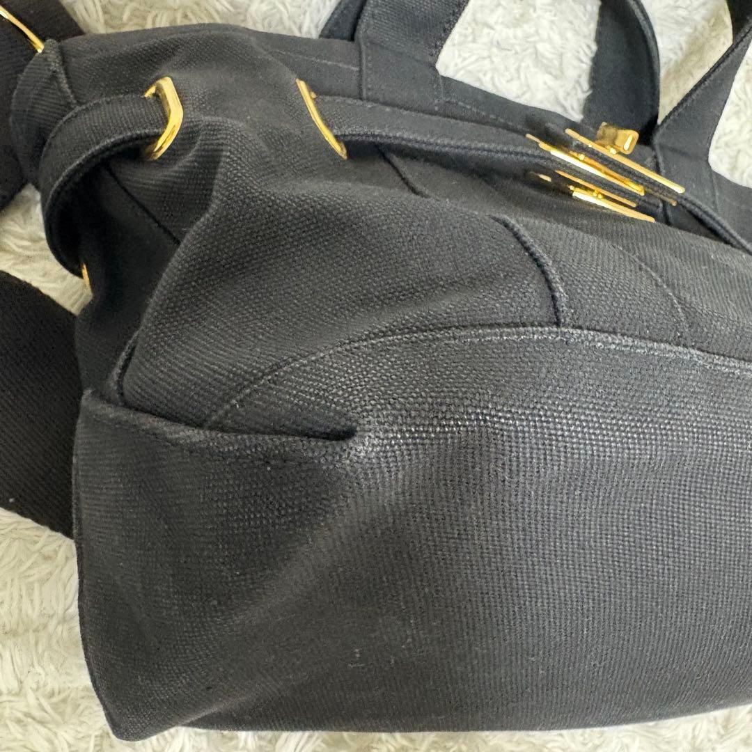 シータパランティカ　2way ショルダーバッグ　ポシェット　黒