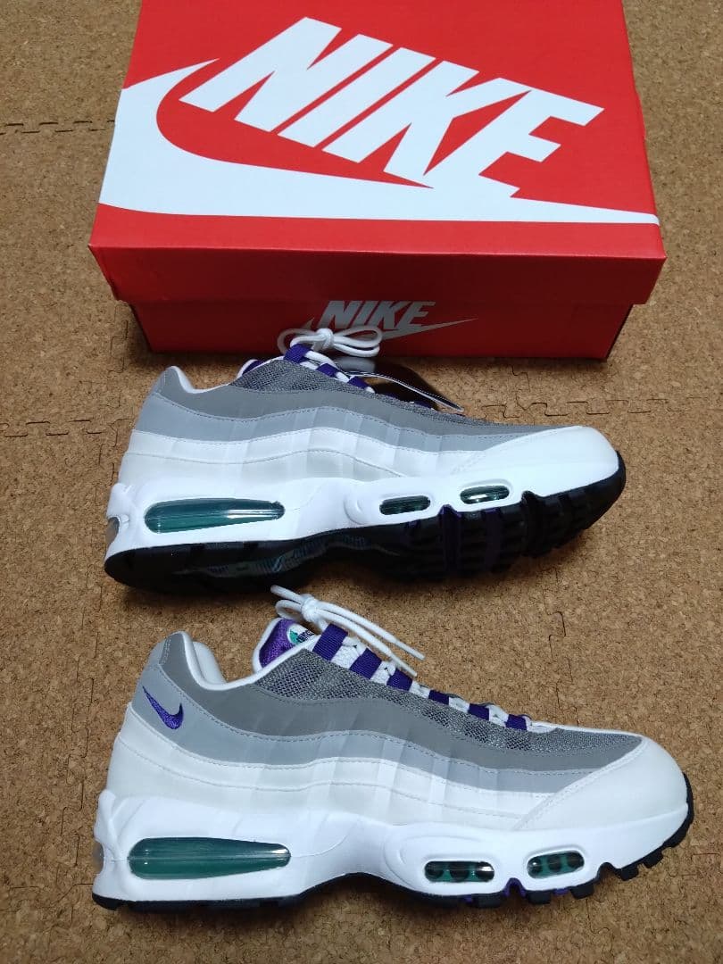 靴 Nike Women's Air Max 95 Big Bubble Grape