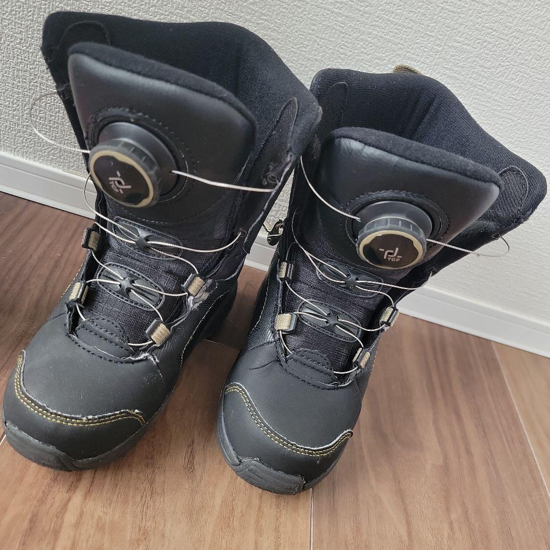キッズ　 スノーボード板&ブーツセット　18.0-18.5　キッズ