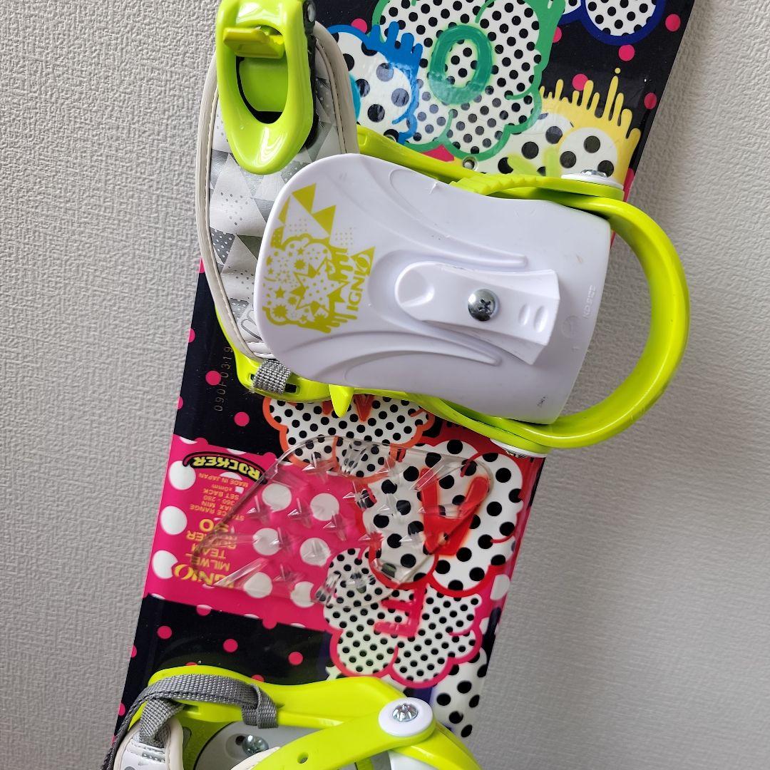 キッズ　 スノーボード板&ブーツセット　18.0-18.5　キッズ