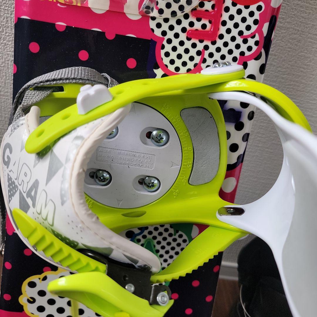 キッズ　 スノーボード板&ブーツセット　18.0-18.5　キッズ