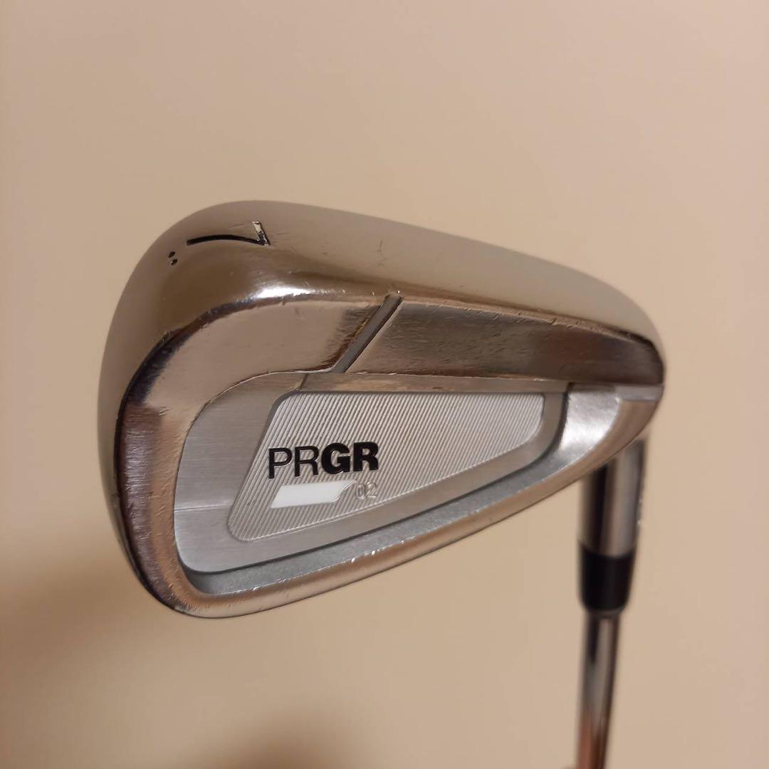 プロギア　PRGR 02アイアン　5本セット(フレックスSR　スチールシャフト)