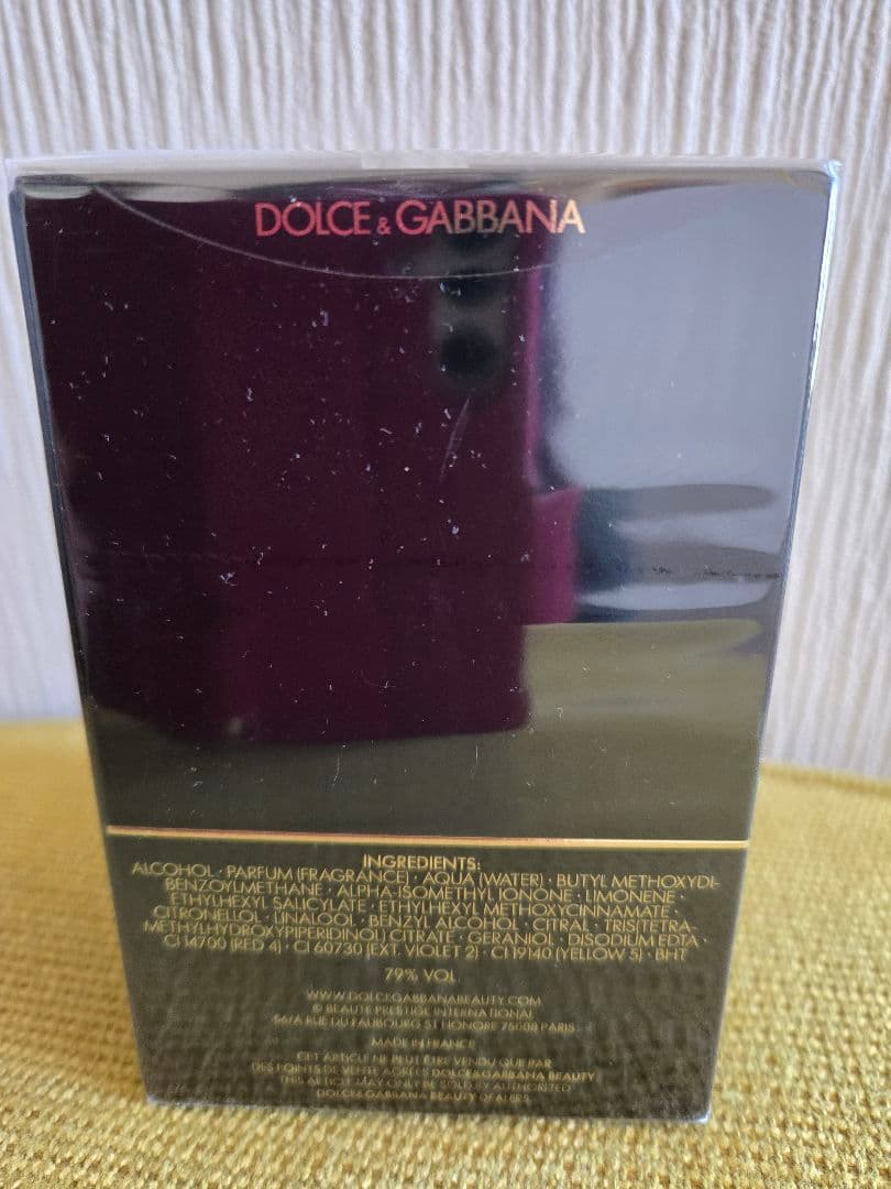 【未開封 100ml】D & G The Only One ザ オンリーワン