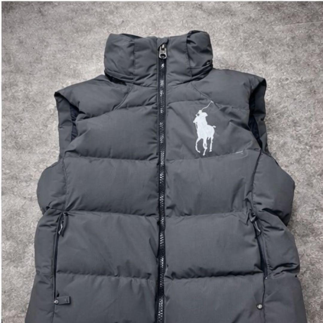【定価50000円　美品】POLORALPH LAUREN グレー ダウンベスト