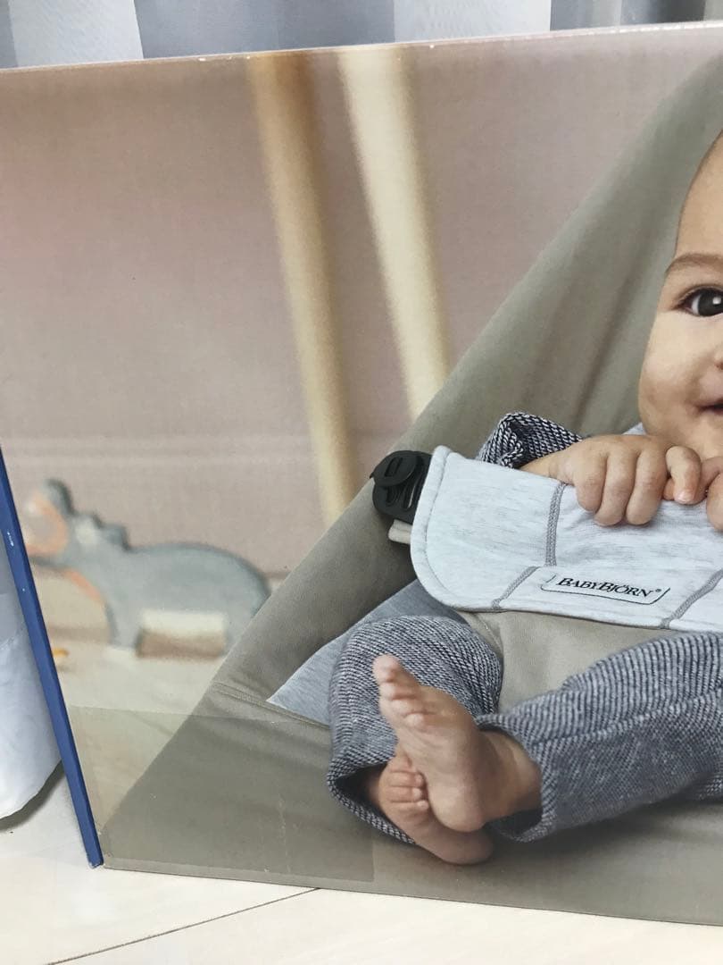 ベビービョルン バウンサー バランスソフト Air シルバーホワイト メッシュ