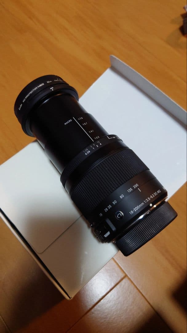 レンズ(ズーム) SIGMA 18-200mm F3.5-6.3 DC MACRO OS HSM
