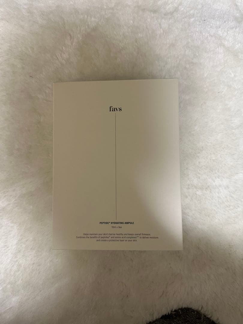 favs ファブス ミスト　アンプル　バーム　マスク　サンプルセット　ほぼ新品