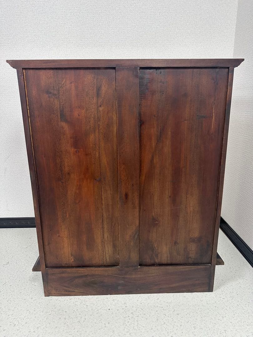 イギリス製 英国 クラシック 4段 チェスト オーク材 無垢材タンス ※i4※