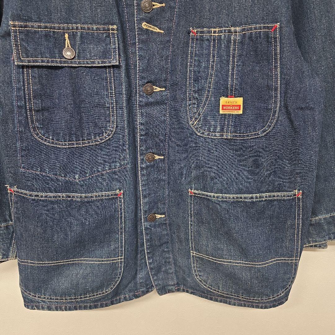 1993年 香港製Levi's WORKERS70742-12デニムカバーオール