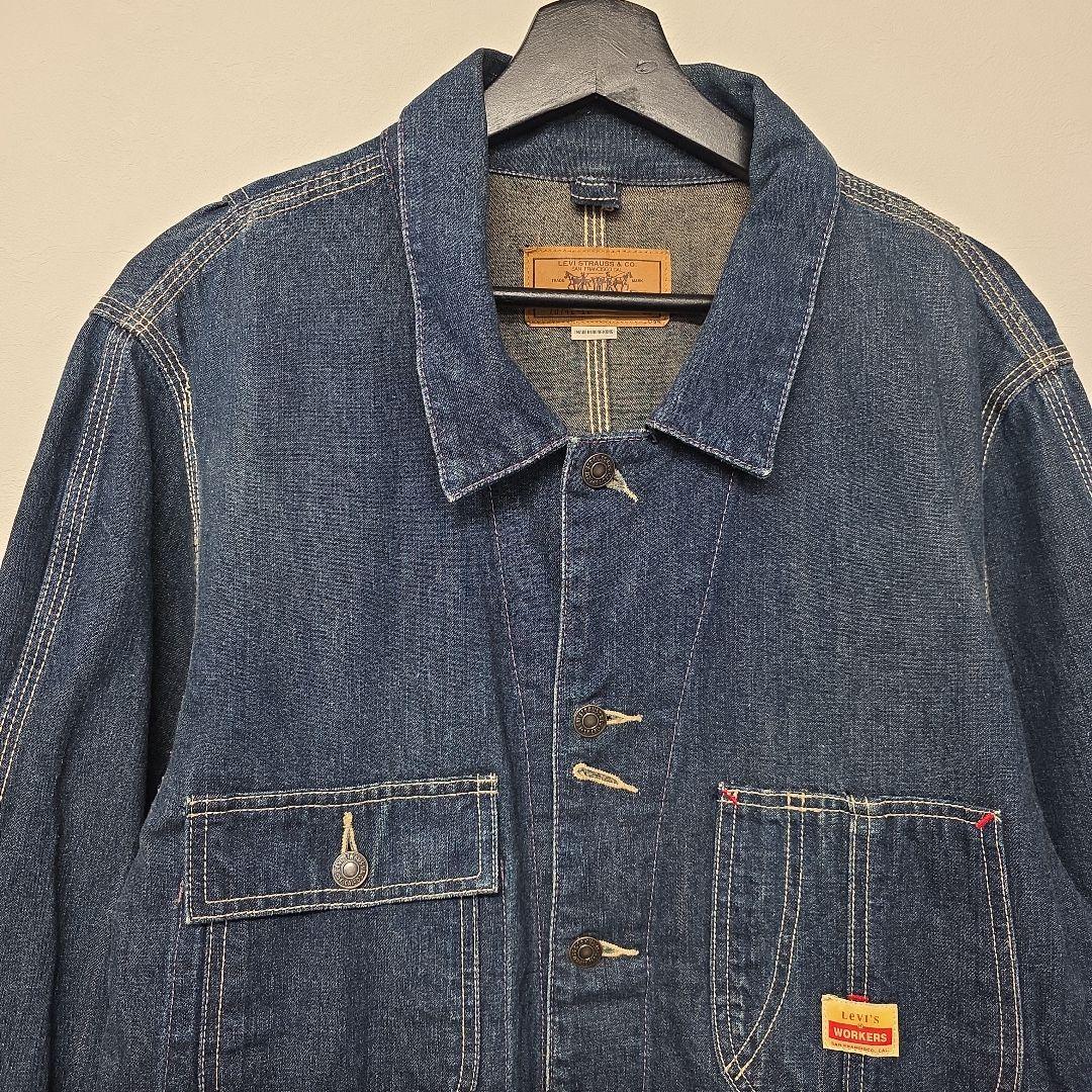 1993年 香港製Levi's WORKERS70742-12デニムカバーオール