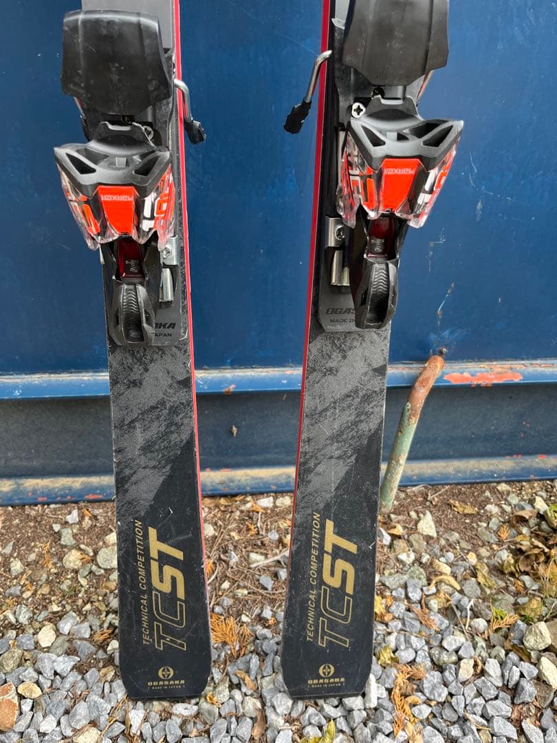 OGASAKA スキー板　TC ST SR585 プレート　ビンディング付