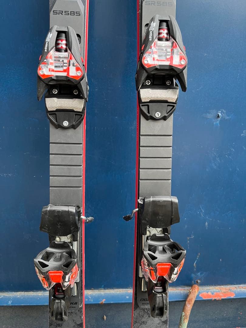 OGASAKA スキー板　TC ST SR585 プレート　ビンディング付