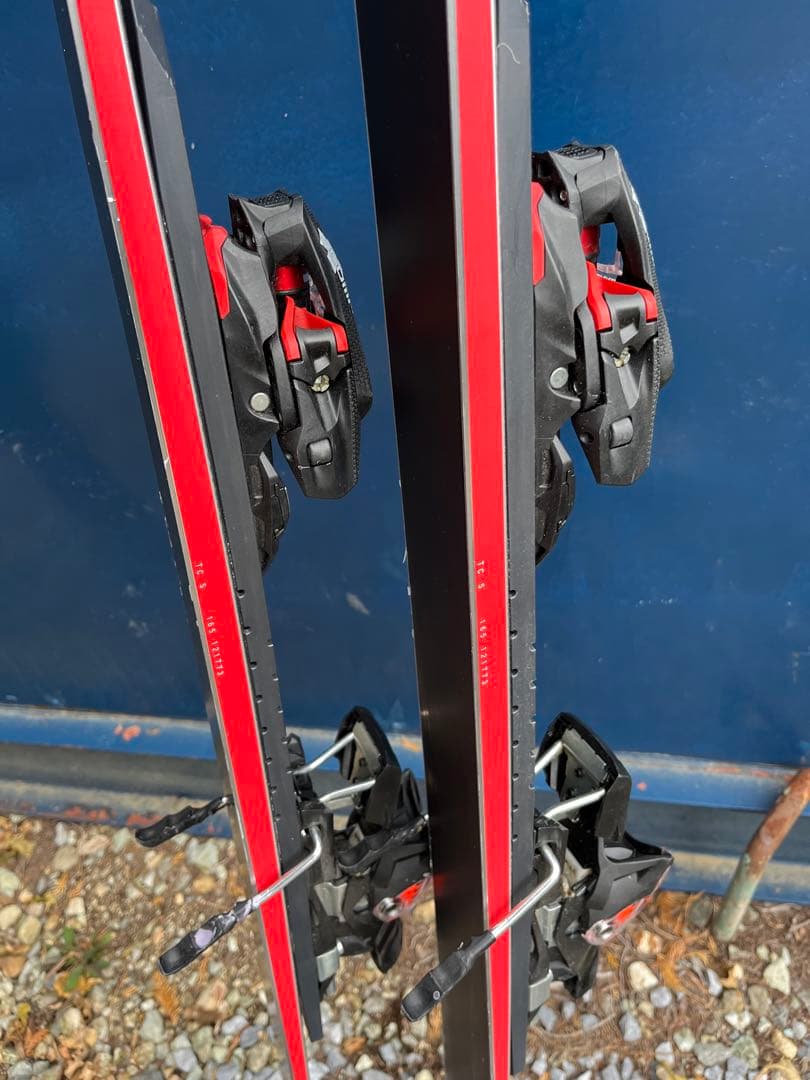 OGASAKA スキー板　TC ST SR585 プレート　ビンディング付