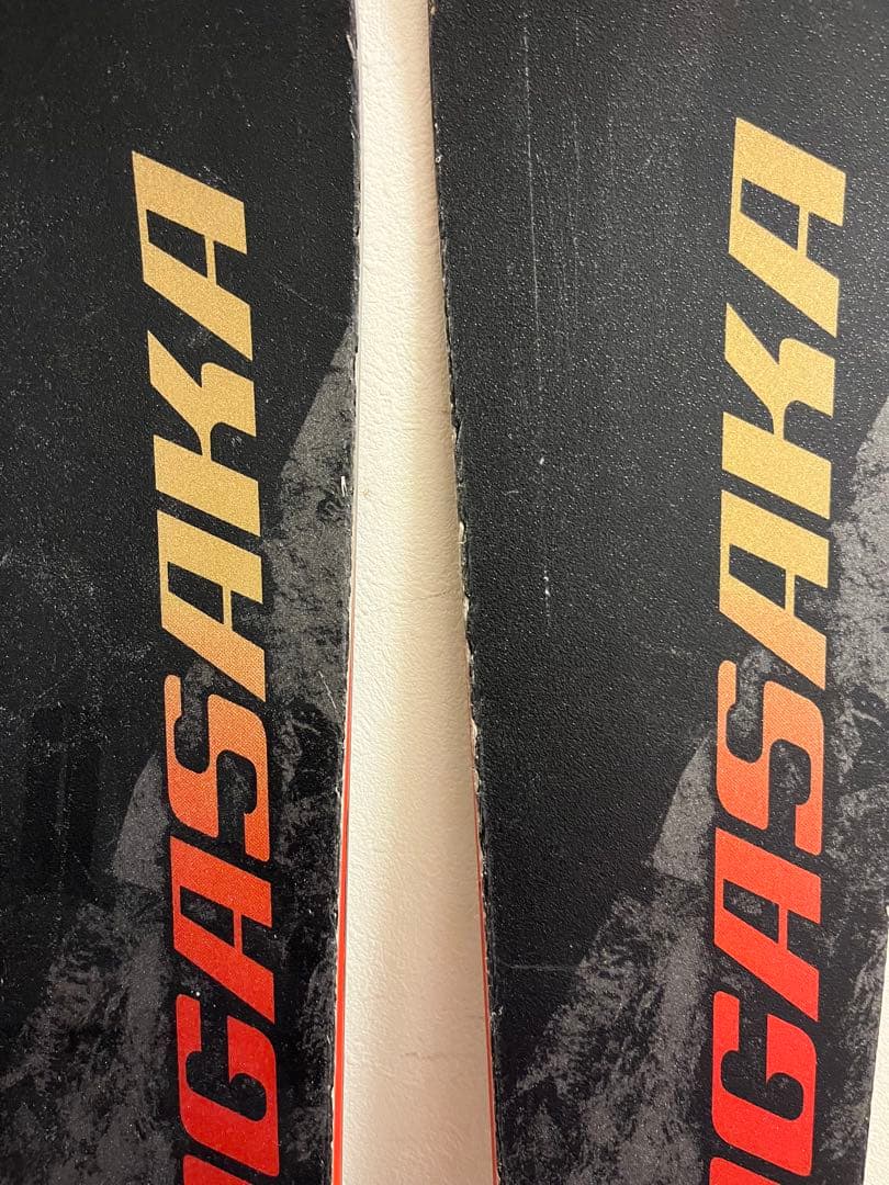 OGASAKA スキー板　TC ST SR585 プレート　ビンディング付