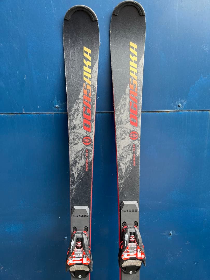 OGASAKA スキー板　TC ST SR585 プレート　ビンディング付