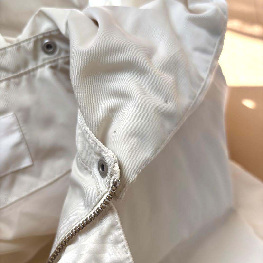 machatt　マチャット　ダウンベスト　アイボリー　白　フリーサイズ