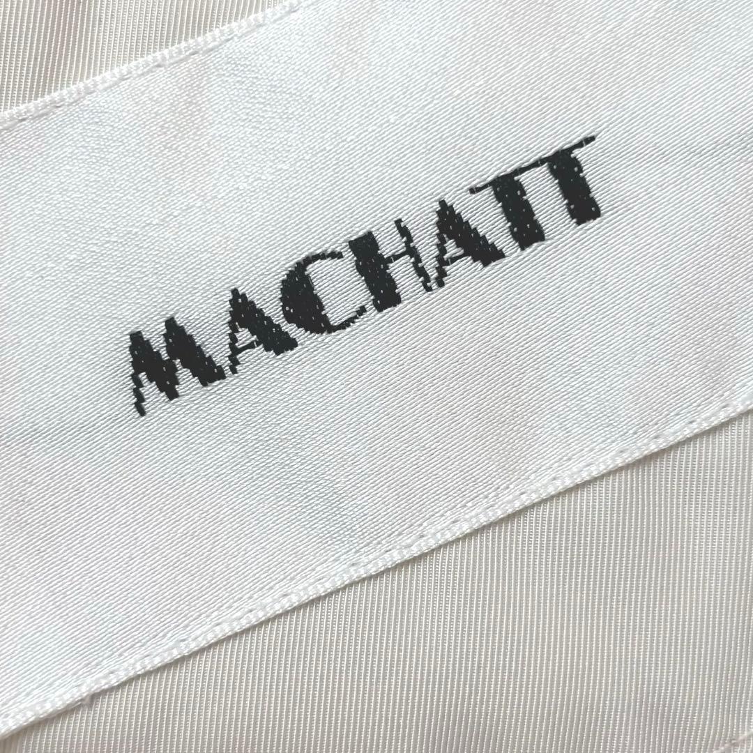 machatt　マチャット　ダウンベスト　アイボリー　白　フリーサイズ