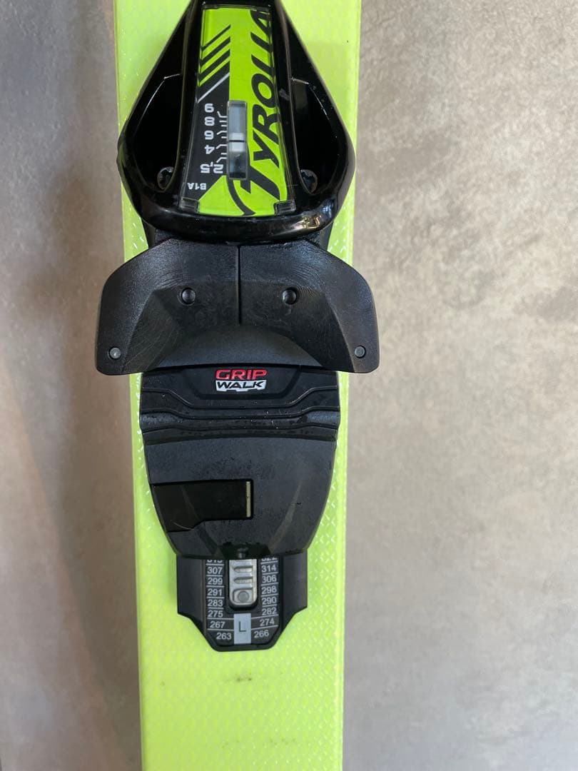 HEAD V-SHAPE V1 130cm スキー板＋ビンディング