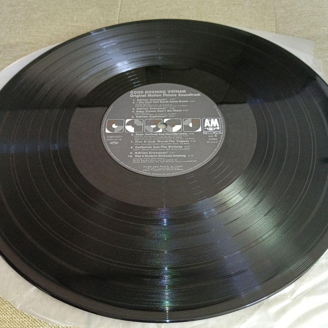 「グッド・モーニング・ベトナム」サントラレコード
