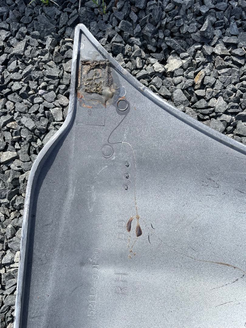 希少　トヨタデリボーイKXC 10Vフロントバンパーコーナーカバー左右中古