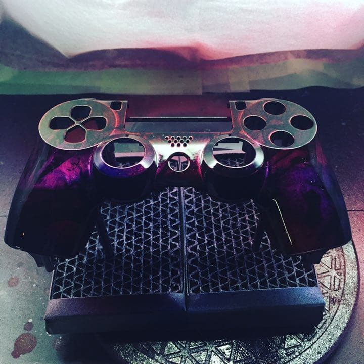 PS4 コントローラー フロントシェル  自家塗装品  確認用