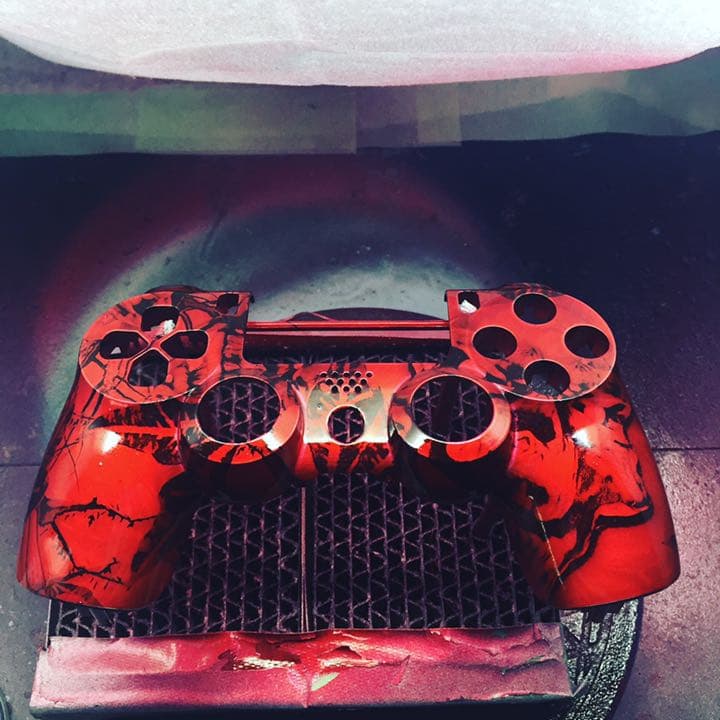 PS4 コントローラー フロントシェル  自家塗装品  確認用