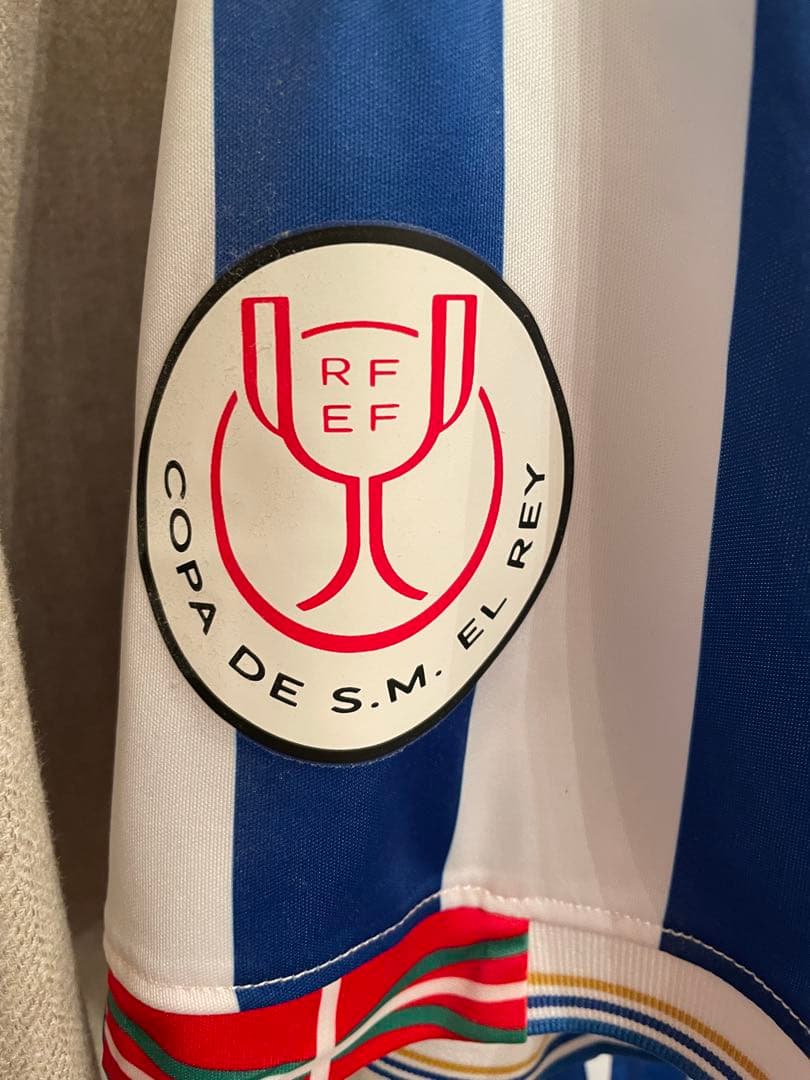 【年末限定特価/正規品】シルバ ソシエダ コパ・デル・レイ決勝ユニフォーム