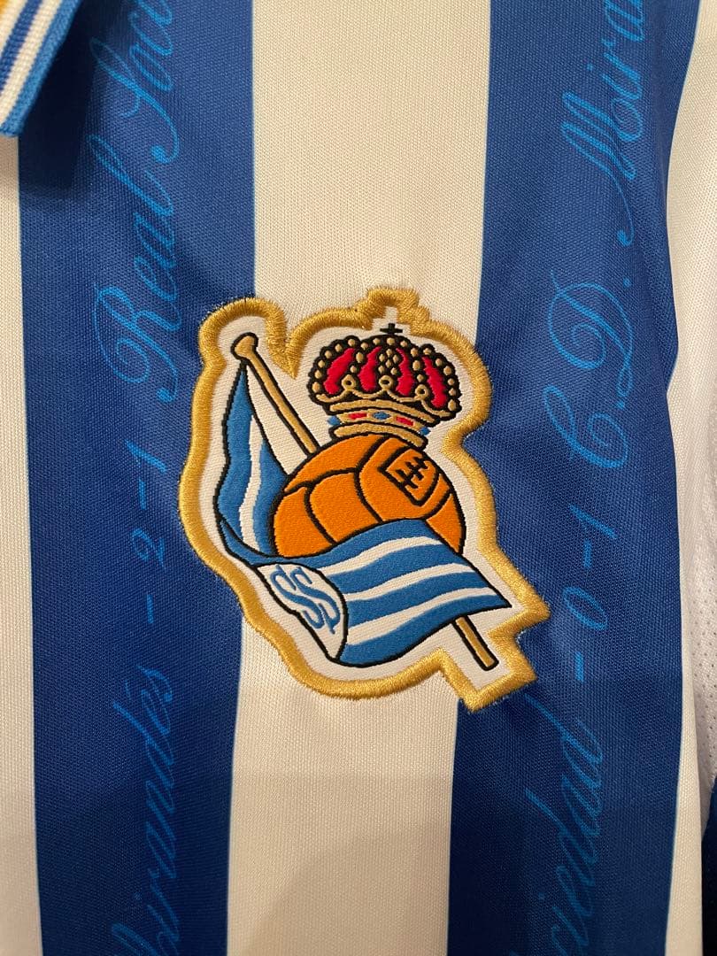 【年末限定特価/正規品】シルバ ソシエダ コパ・デル・レイ決勝ユニフォーム