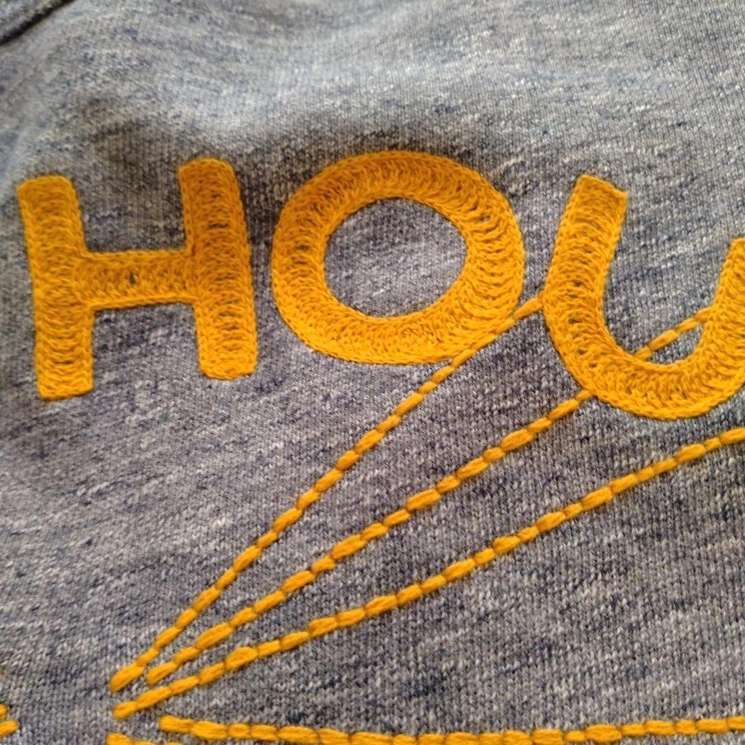 【新品未使用】 45R 灯台プリント×海ものがたり刺繍裏毛の908クルー(再び)