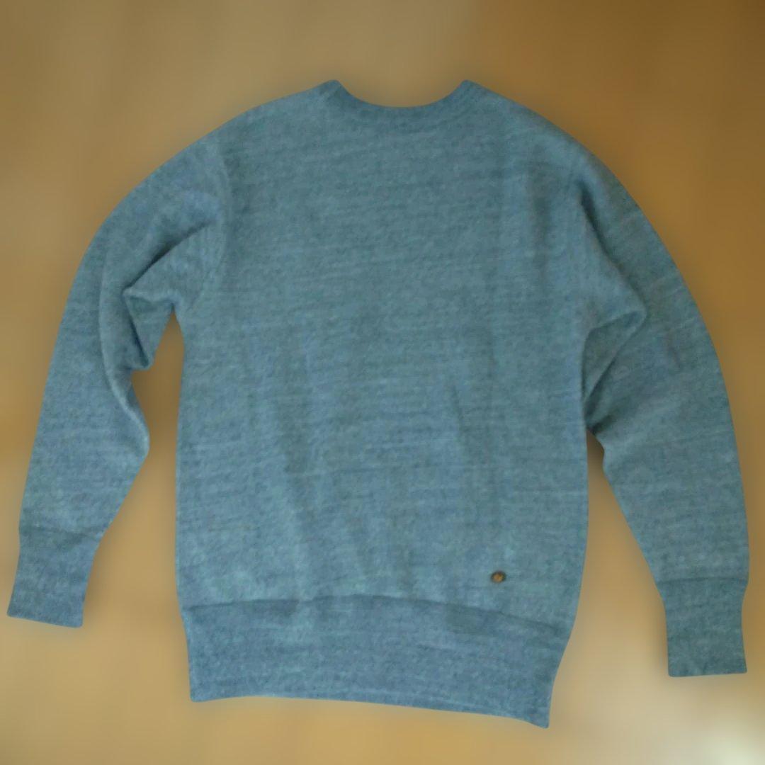 【新品未使用】 45R 灯台プリント×海ものがたり刺繍裏毛の908クルー(再び)