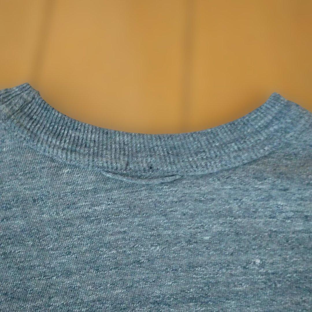 【新品未使用】 45R 灯台プリント×海ものがたり刺繍裏毛の908クルー(再び)