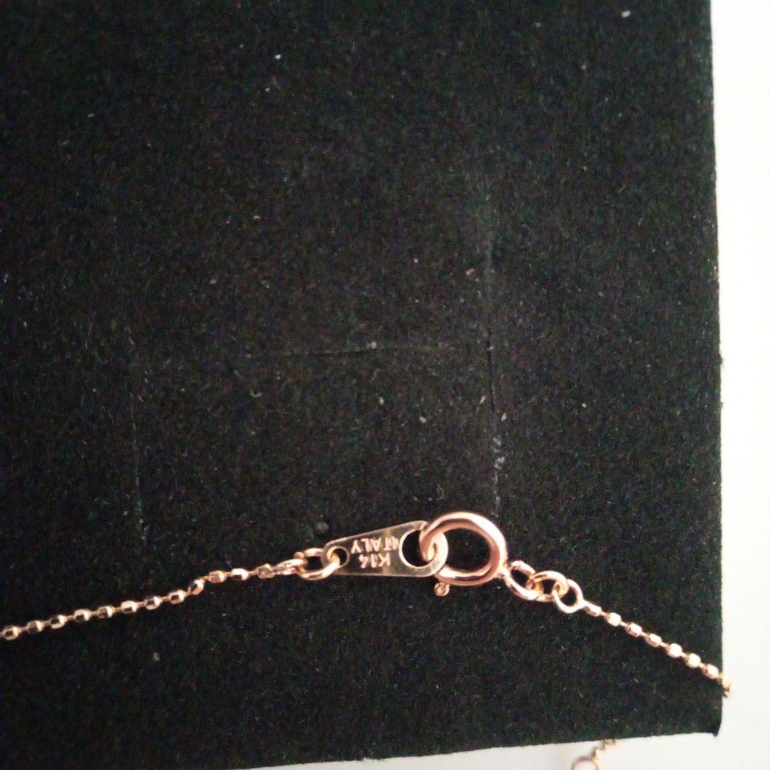 ジュエリーツツミ K14ハートネックレス