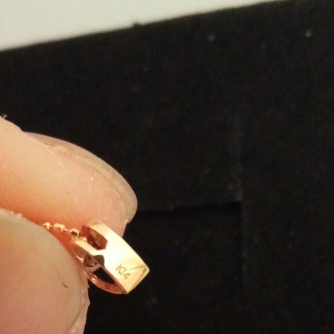 ジュエリーツツミ K14ハートネックレス