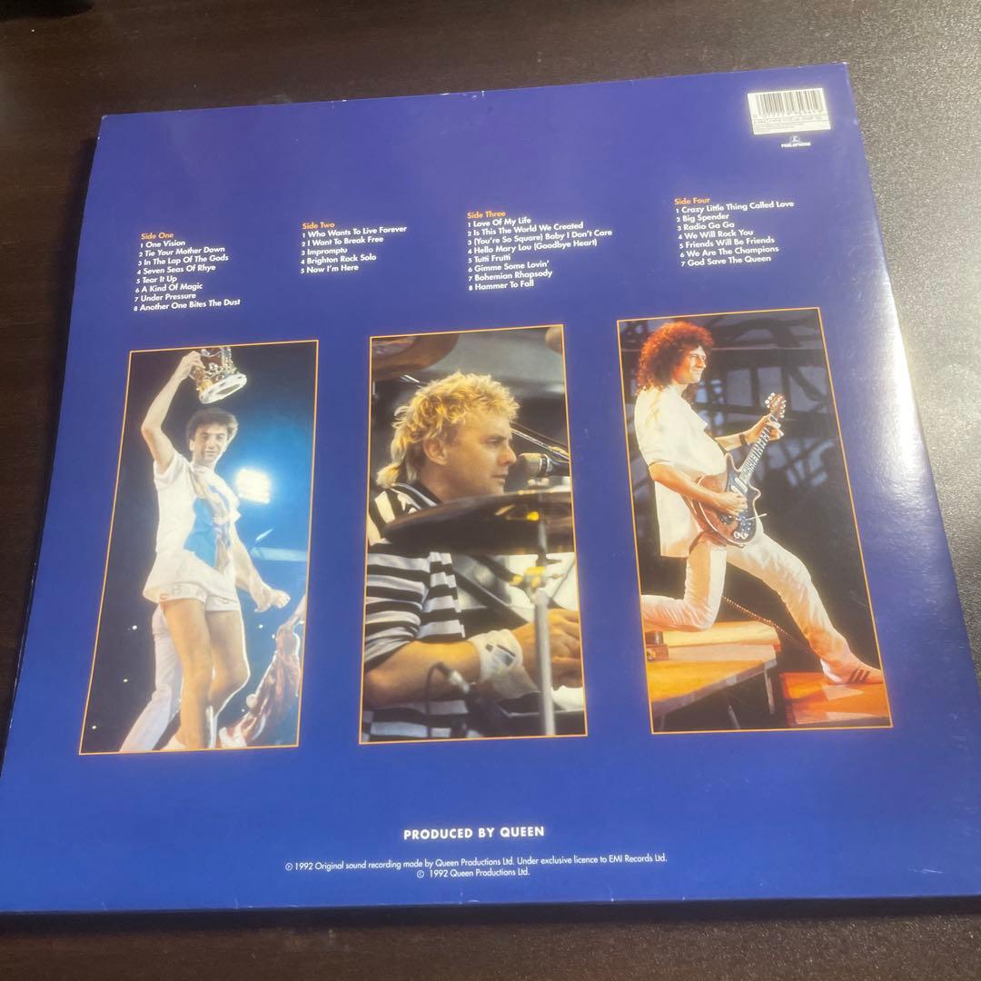 QUEEN LIVE AT WEMBLEY'86 レコード　PCSP 725