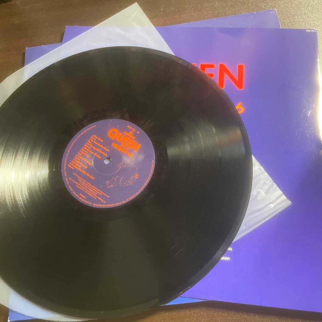 QUEEN LIVE AT WEMBLEY'86 レコード　PCSP 725