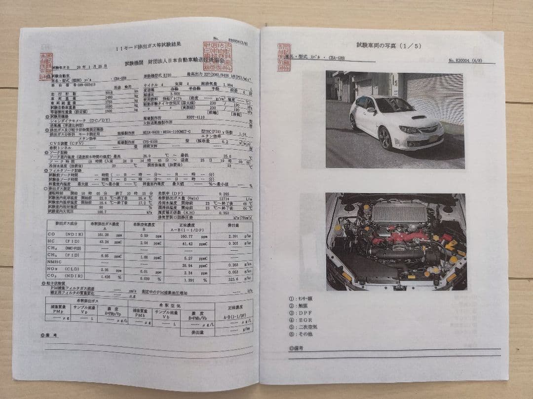 HKS インプレッサCBA-GVBメタルキャタライザー
