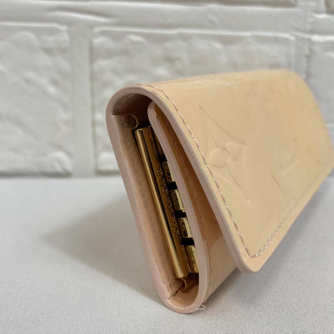 【美品】LOUIS VUITTON ヴェルニ　ミュルティクレ 4連キーケース