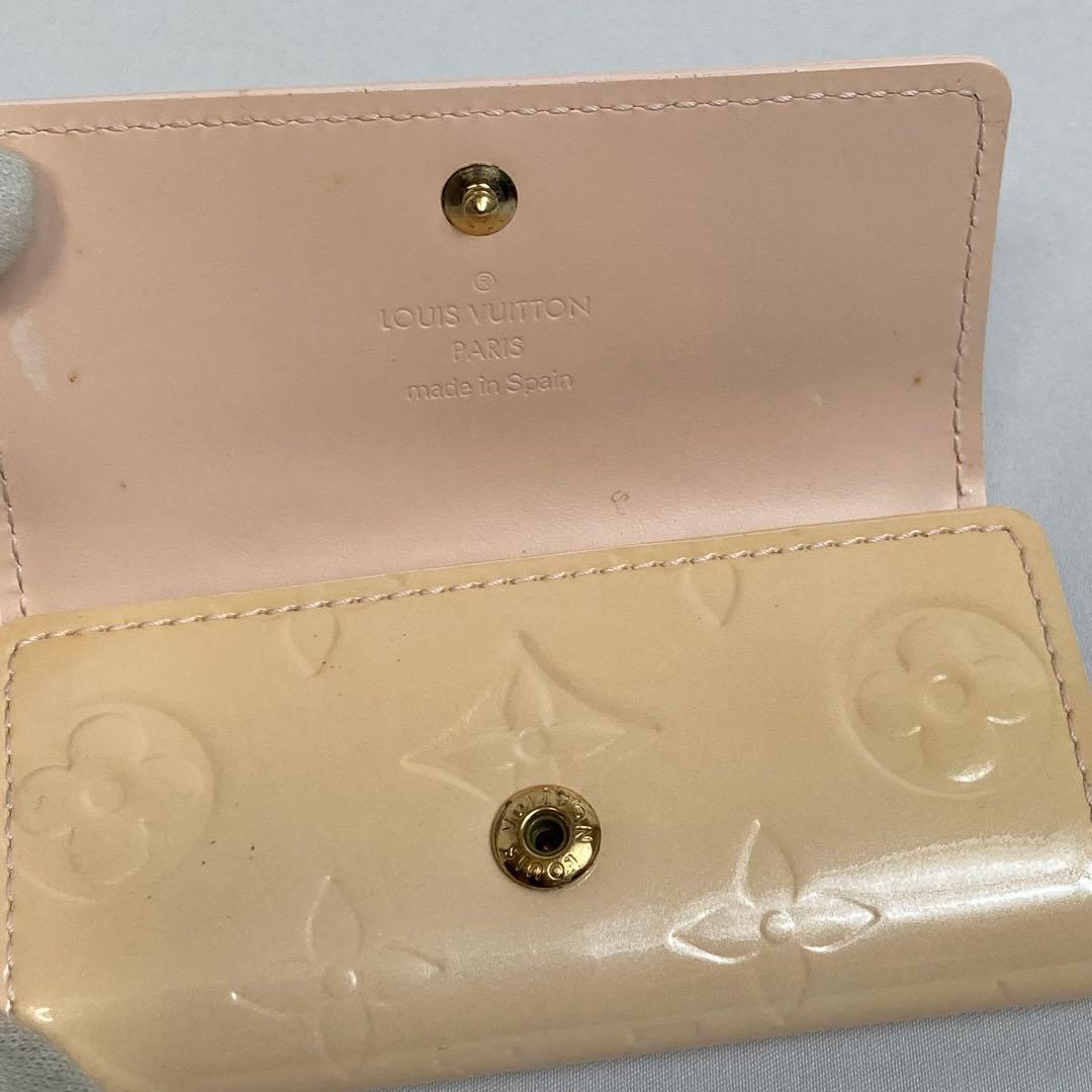 【美品】LOUIS VUITTON ヴェルニ　ミュルティクレ 4連キーケース