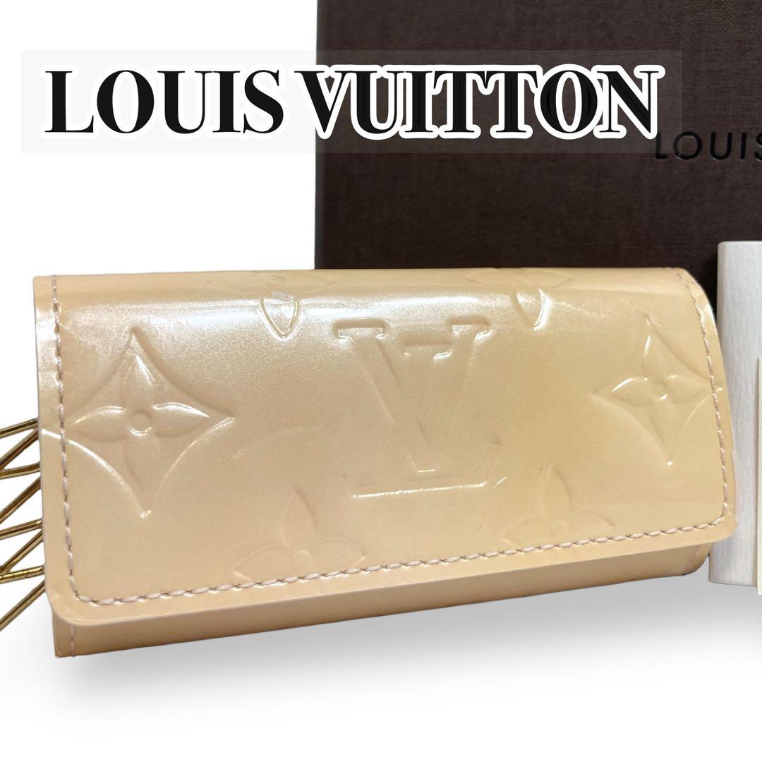 【美品】LOUIS VUITTON ヴェルニ　ミュルティクレ 4連キーケース