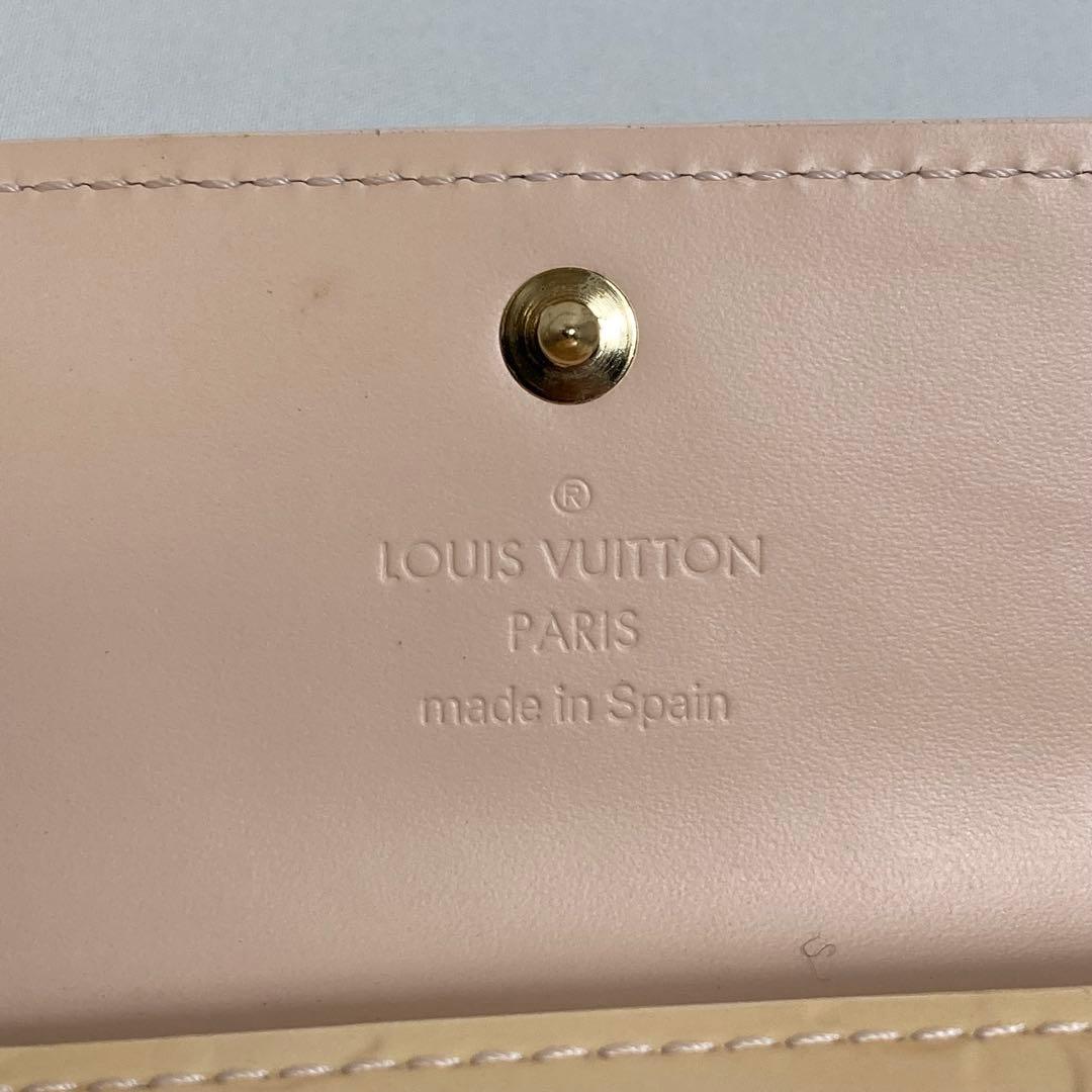 【美品】LOUIS VUITTON ヴェルニ　ミュルティクレ 4連キーケース
