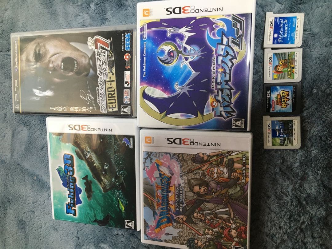 3DSLLとPSP付属品やアクセサリーなど多数な豪華セット