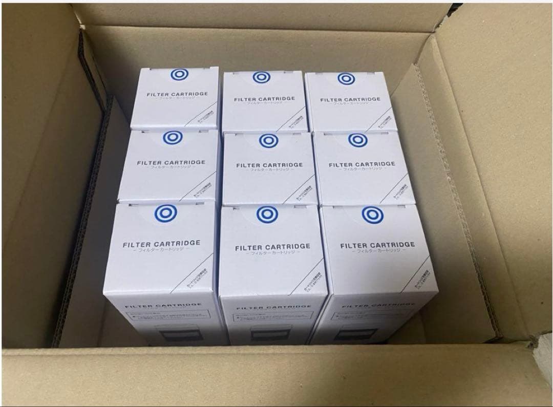 【新品未使用】エブリィフレシャス　フィルターカートリッジ 9個セット