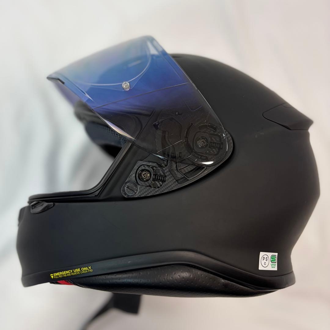SHOEI ヘルメット Z7 マットブラック ピンロックシールド