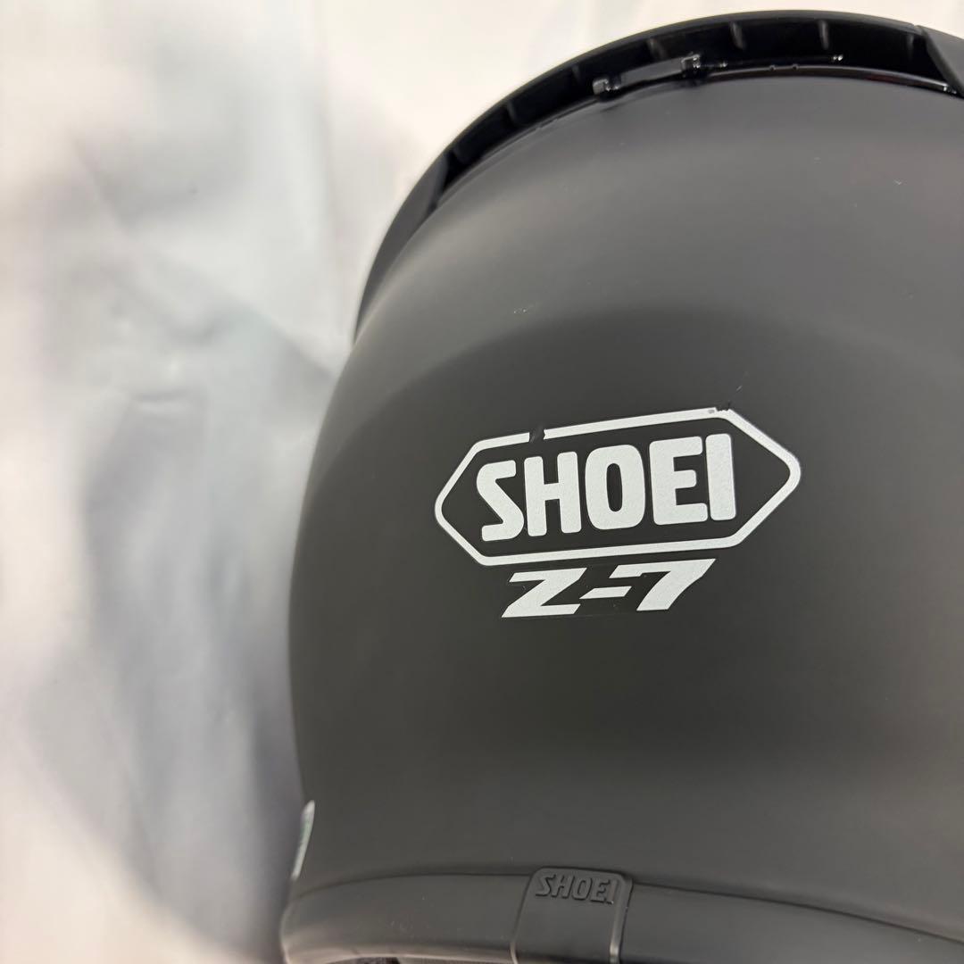 SHOEI ヘルメット Z7 マットブラック ピンロックシールド