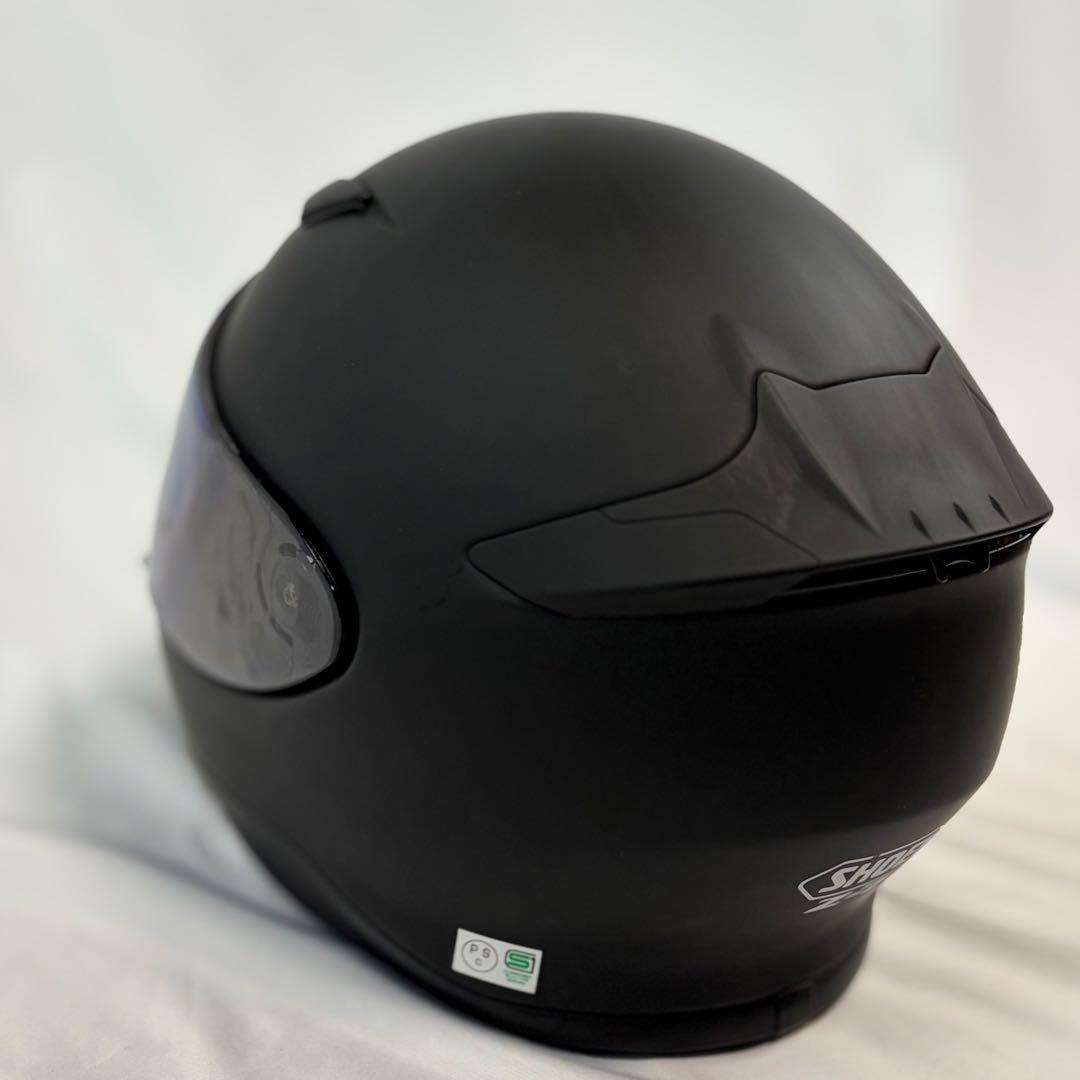 SHOEI ヘルメット Z7 マットブラック ピンロックシールド