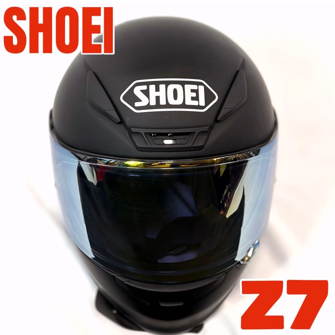 SHOEI ヘルメット Z7 マットブラック ピンロックシールド